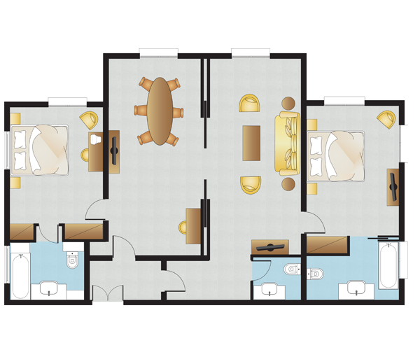 Presidential Suite Floorplan Presidential Suite Floorplan
